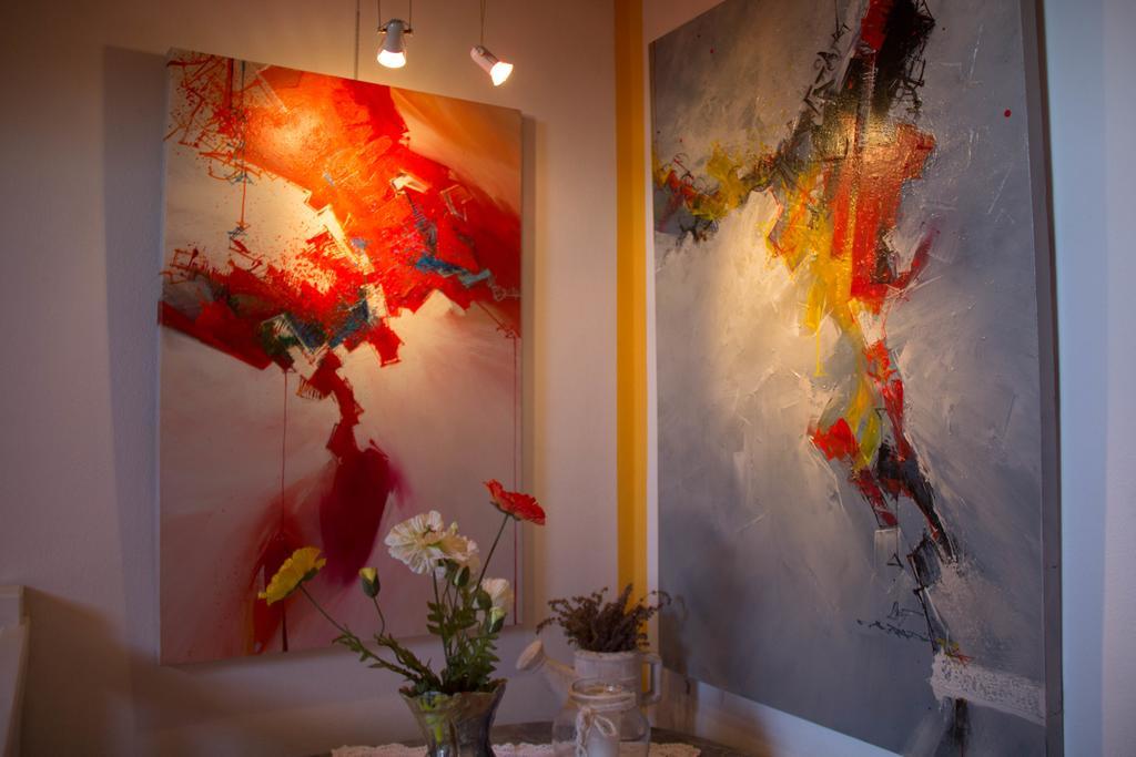 Ferienwohnung Galerie 7 Riegersdorf Eksteriør billede